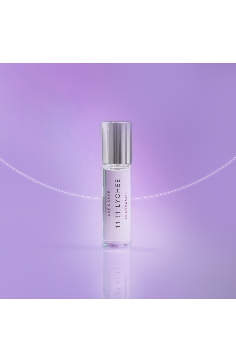 Lake & Skye 11 11 Lychee Fragrance Oil Rollerball, Alternate, color, 