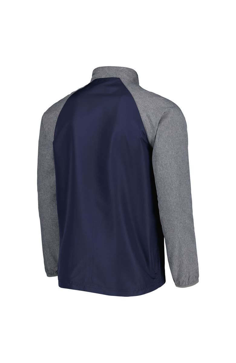 DUNBROOKE Men's Dunbrooke Navy Houston Texans Hurricane Raglan Full-Zip Windbreaker Jacket, Alternate, color, 