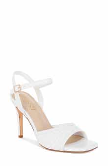 LONDON RAG Vilasta Raffia Stiletto Sandal