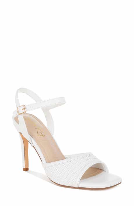 Vilasta Raffia Stiletto Sandal