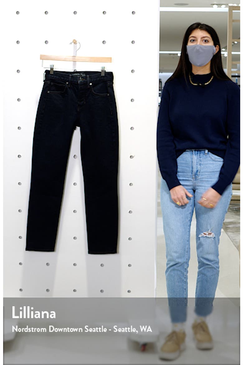 Ryleigh High Waist Slim Straight Leg Jeans video