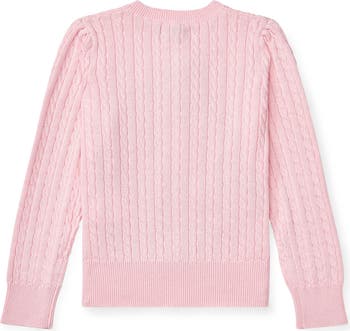 Kids' Mini Cable Knit Cardigan