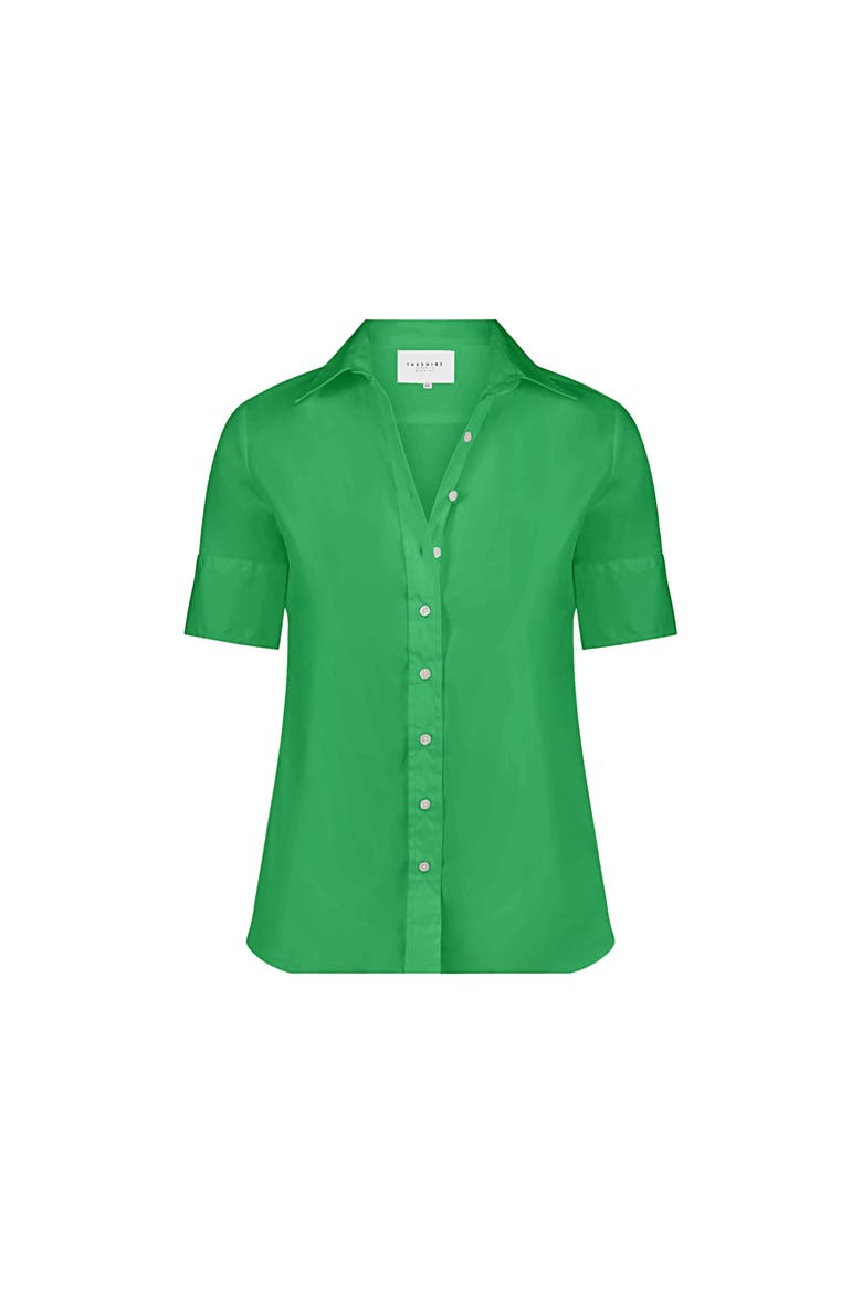 The Short Sleeve Shirt, Main, color, Kelly Green