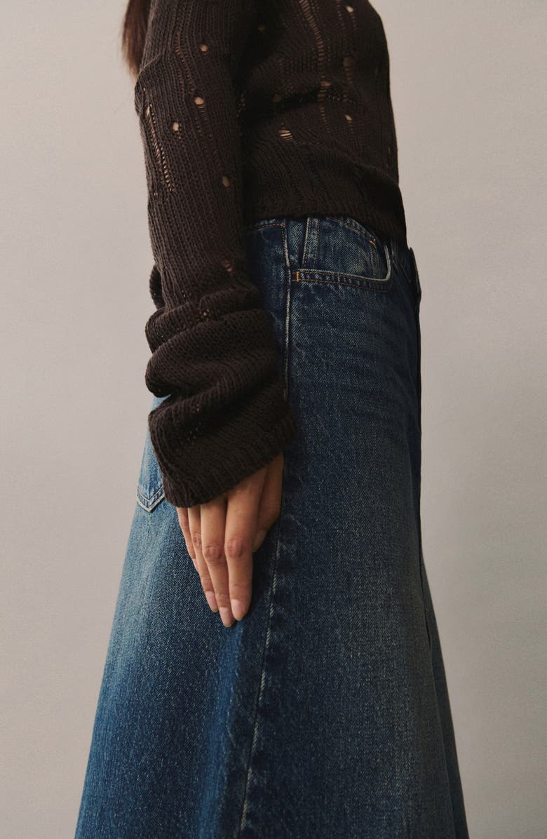 MANGO Unstitched Sweater, Alternate, color, 