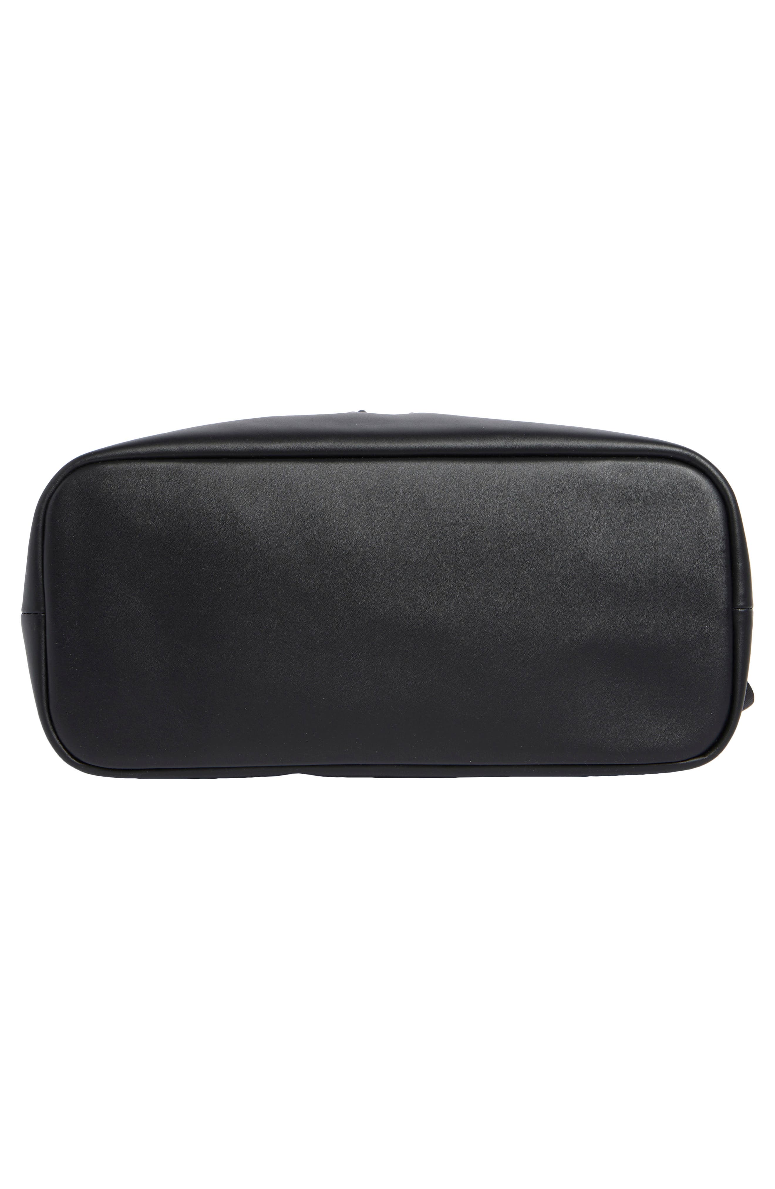 Longchamp Urban Mixed Material Backpack, Alternate, color, Black