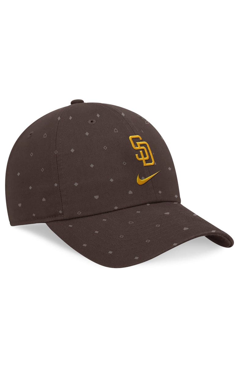 Nike Men's Nike Brown San Diego Padres Primetime Print Club Adjustable Hat, Alternate, color,