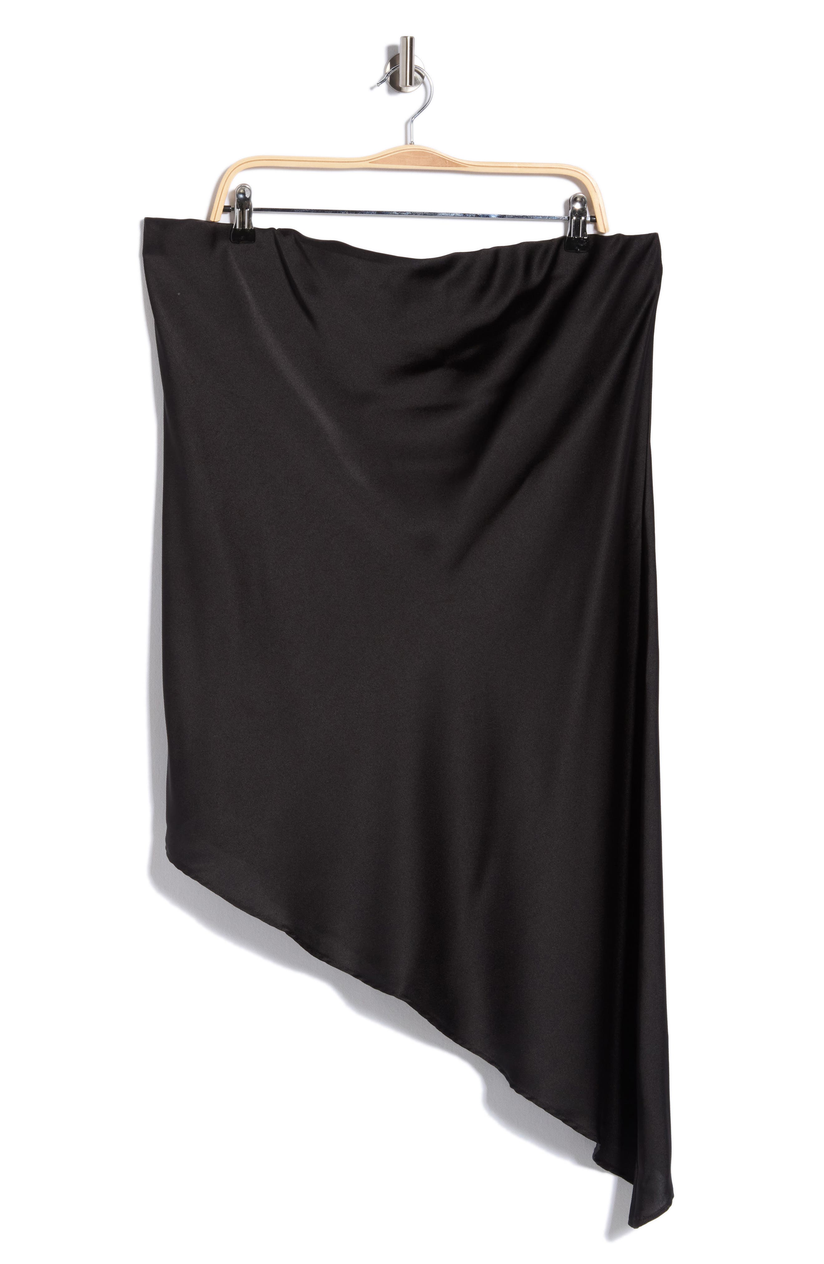 Asymmetric Strapless Tunic Top