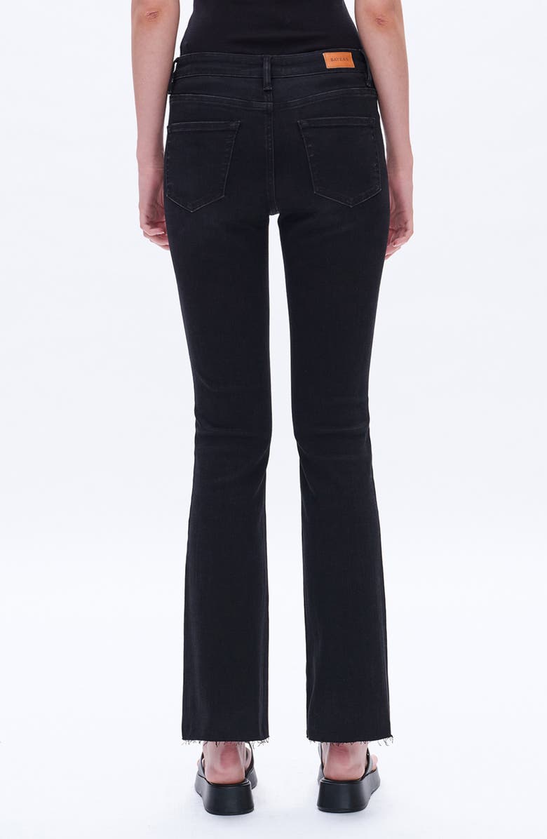 Bayeas High Waist Bootcut Jeans, Alternate, color, Black