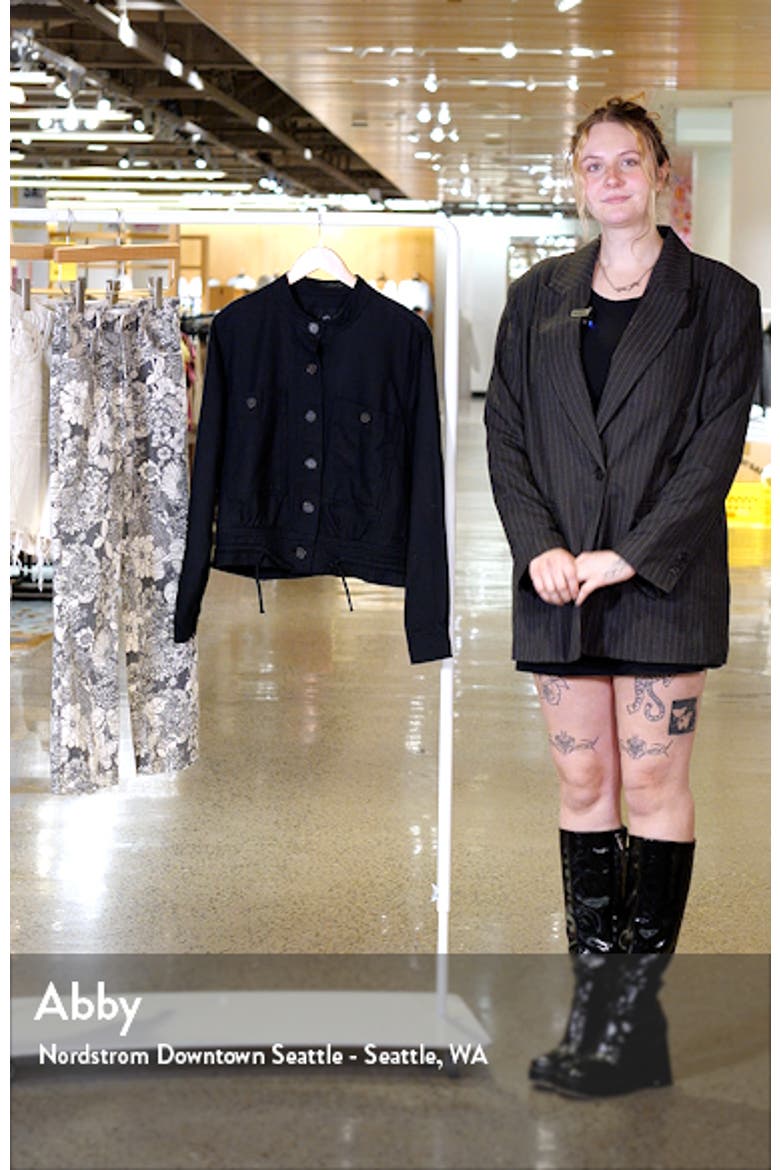 Alma Cotton Blend Jacket video