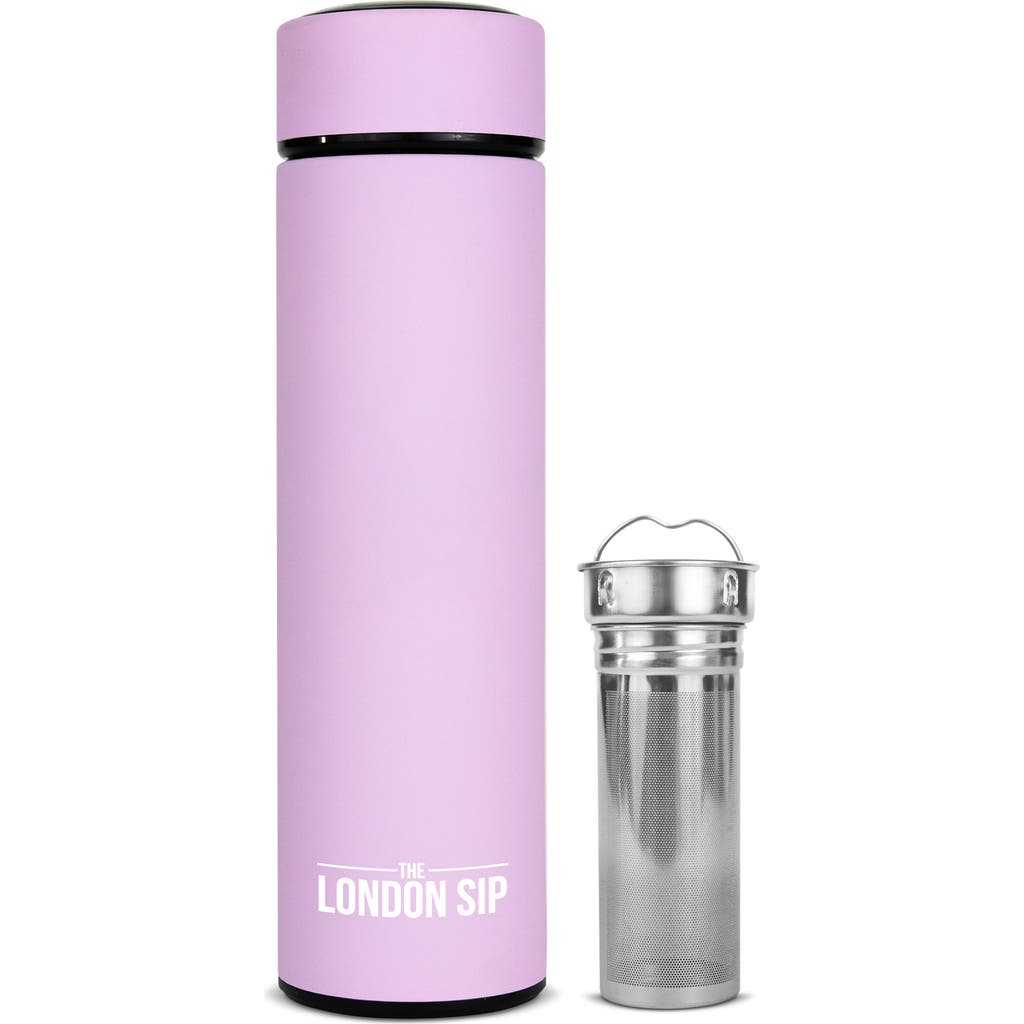 London Sip Infuser Bottle 16oz In Purple