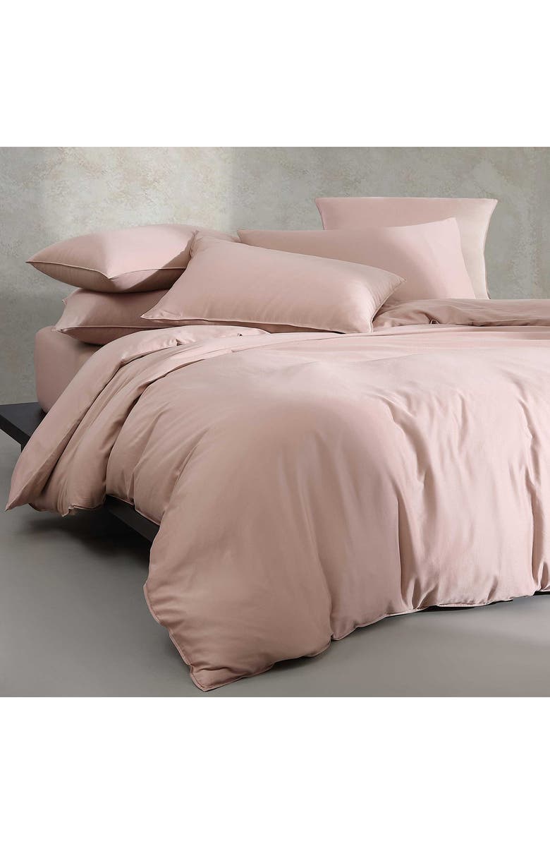 Organic Earth Cotton Sateen Duvet Cover & Shams Set