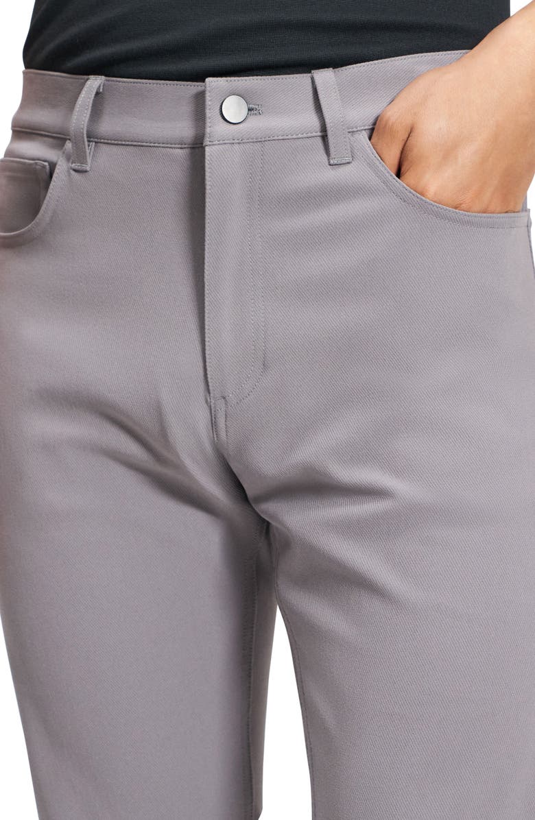 Theory Raffi Twill Pants, Alternate, color, Soft Grey