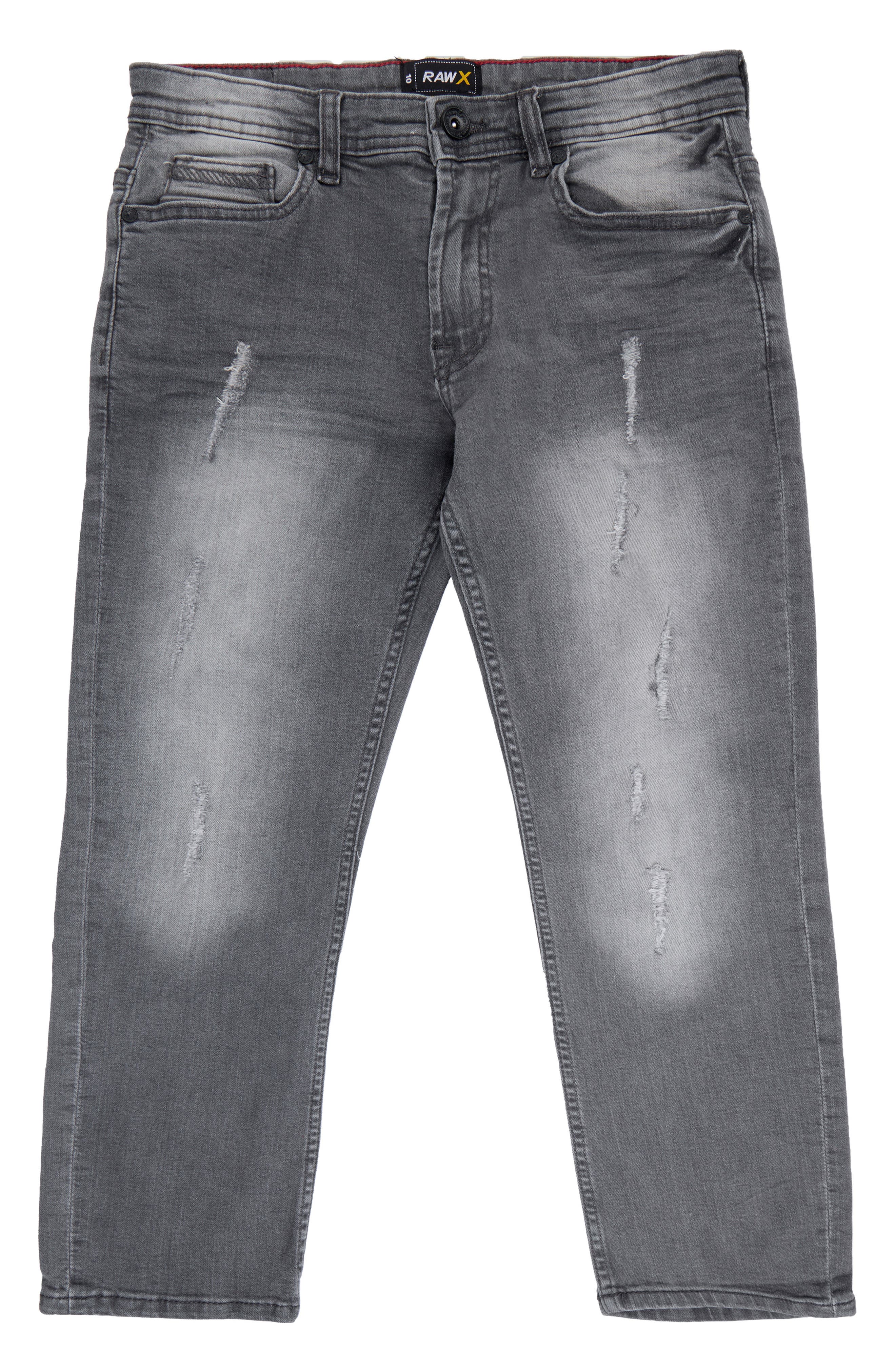 XRAY Kids' Raw X Rip & Repair Jeans