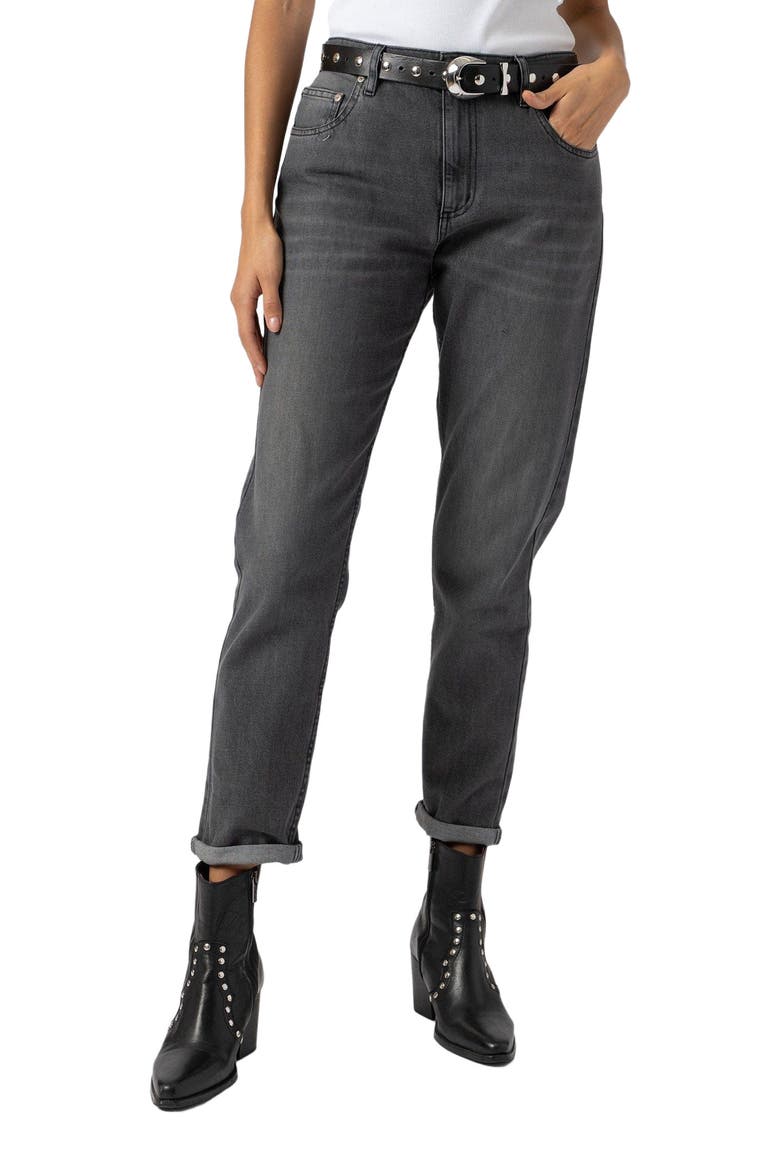Boyfriend Jeans, Alternate, color, black