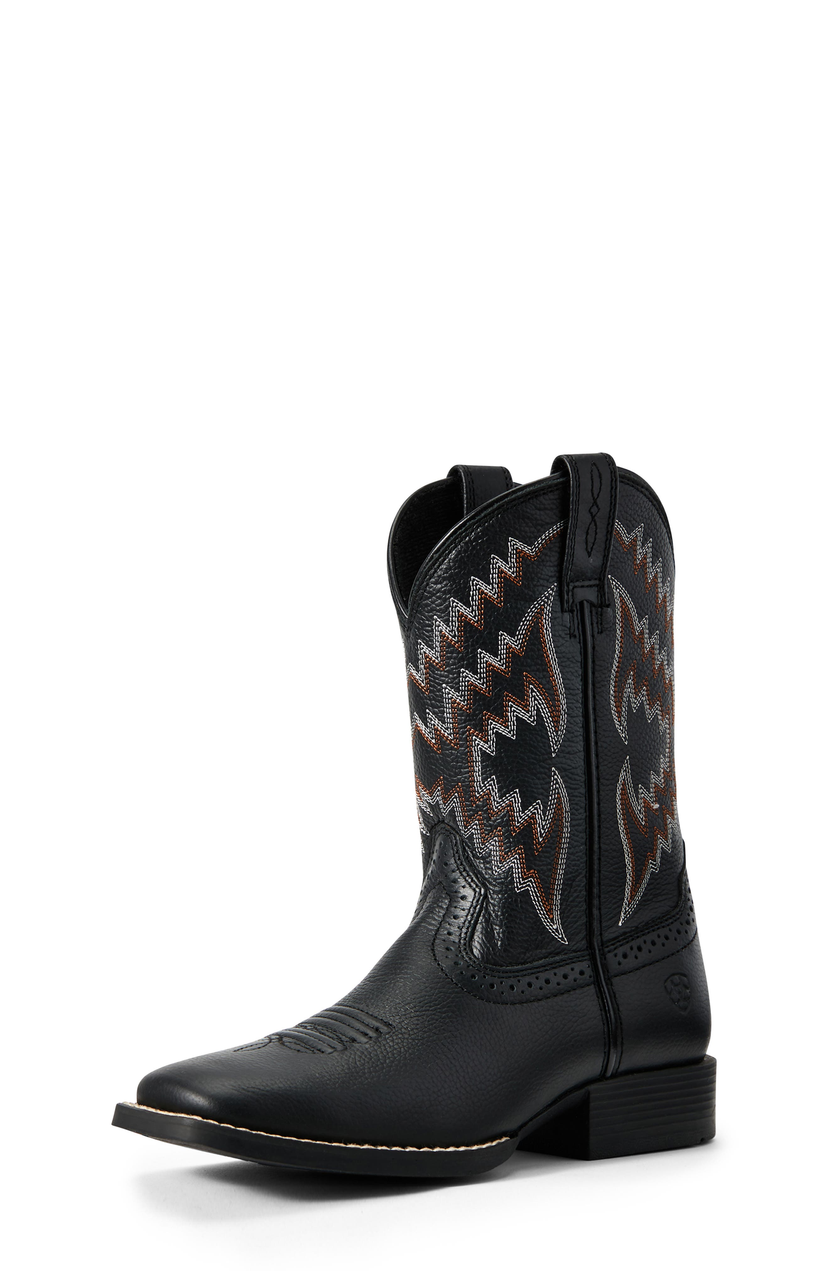 Ariat Kids' Tycoon Western Boot, Main, color, Bear Black
