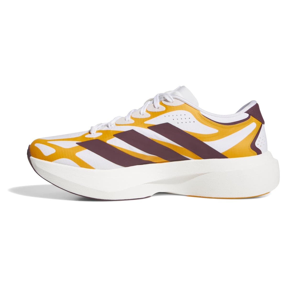 Unisex adidas  White Arizona State Sun Devils Adizero EVO SL EXO Sneakers, Alternate, color, White