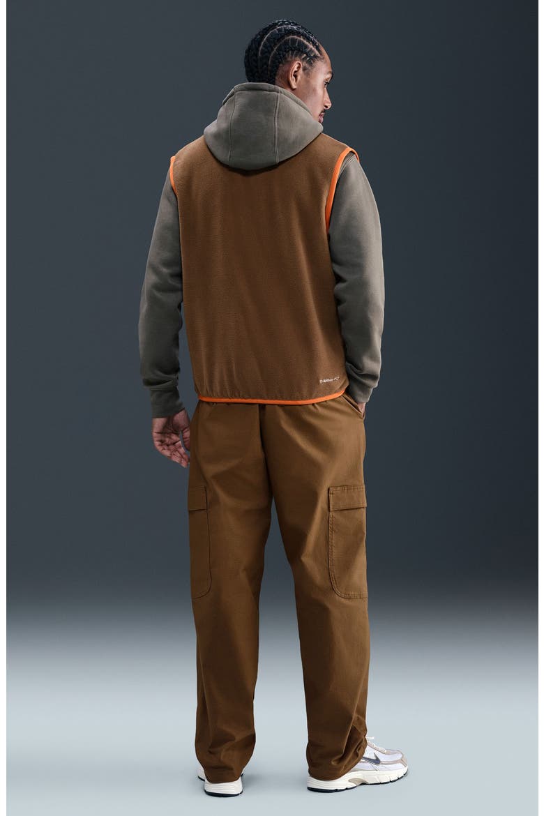 Sportswear Club Winterized Vest, Alternate, color, MOSSWOOD BROWN