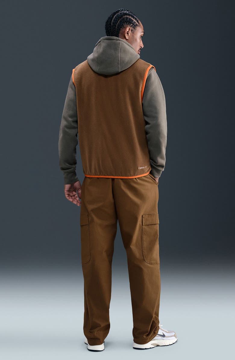 Nike Sportswear Club Winterized Vest, Alternate, color, Mosswood Brown