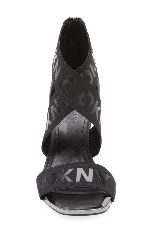 Shop Dkny Bronx Sandal In Black