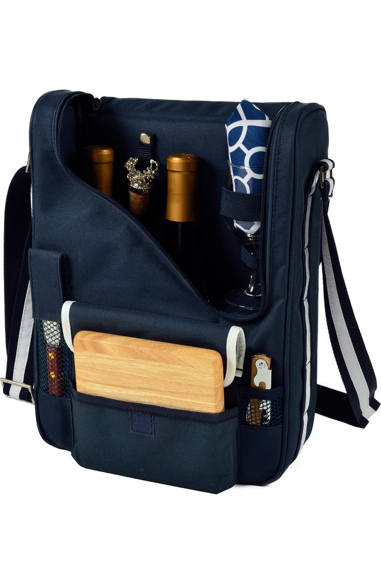 Picnic at Ascot Wine & Cheese Cooler Bag, Alternate, color,