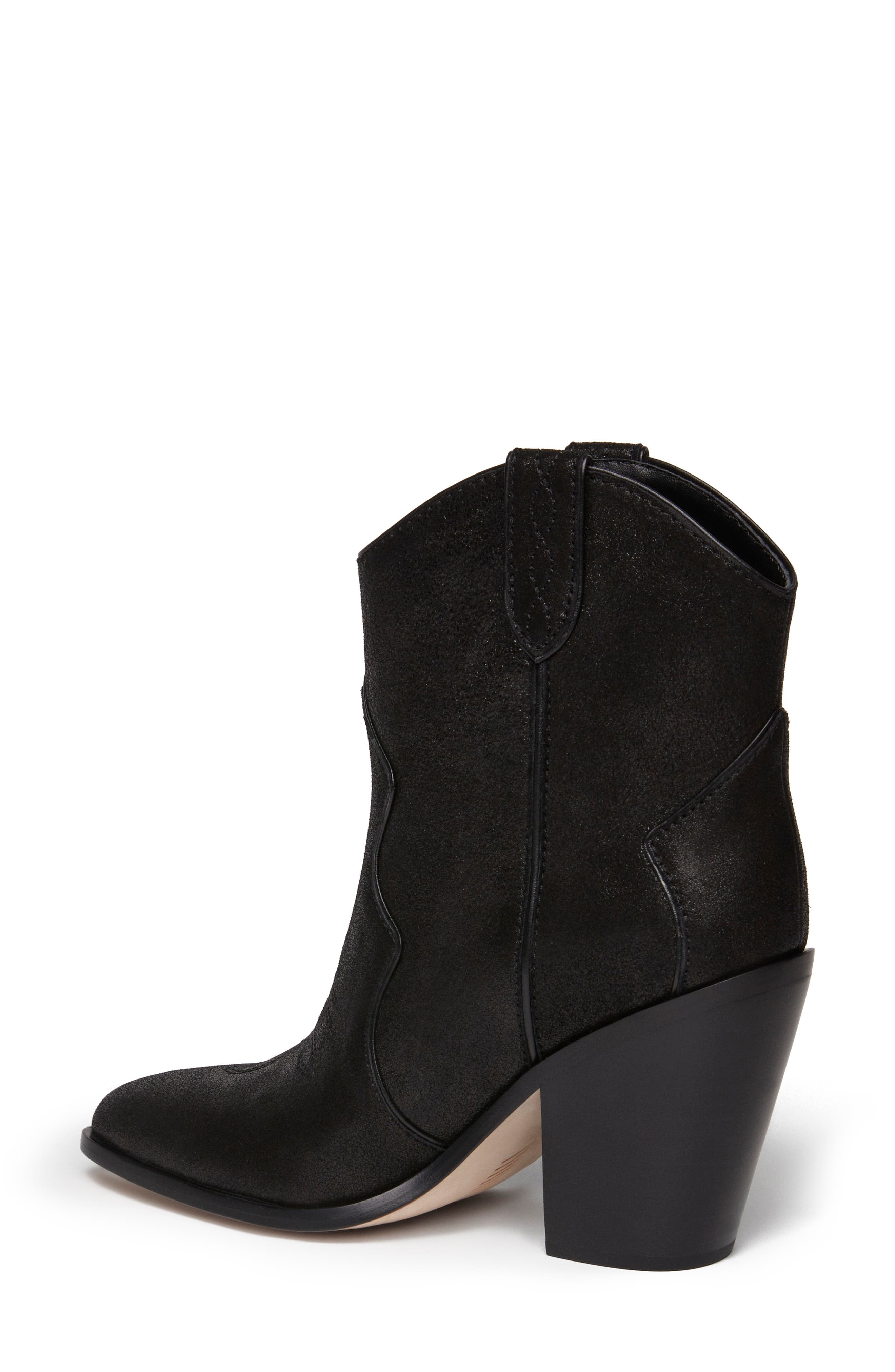 Porter Western Boot, Alternate, color, BLACK