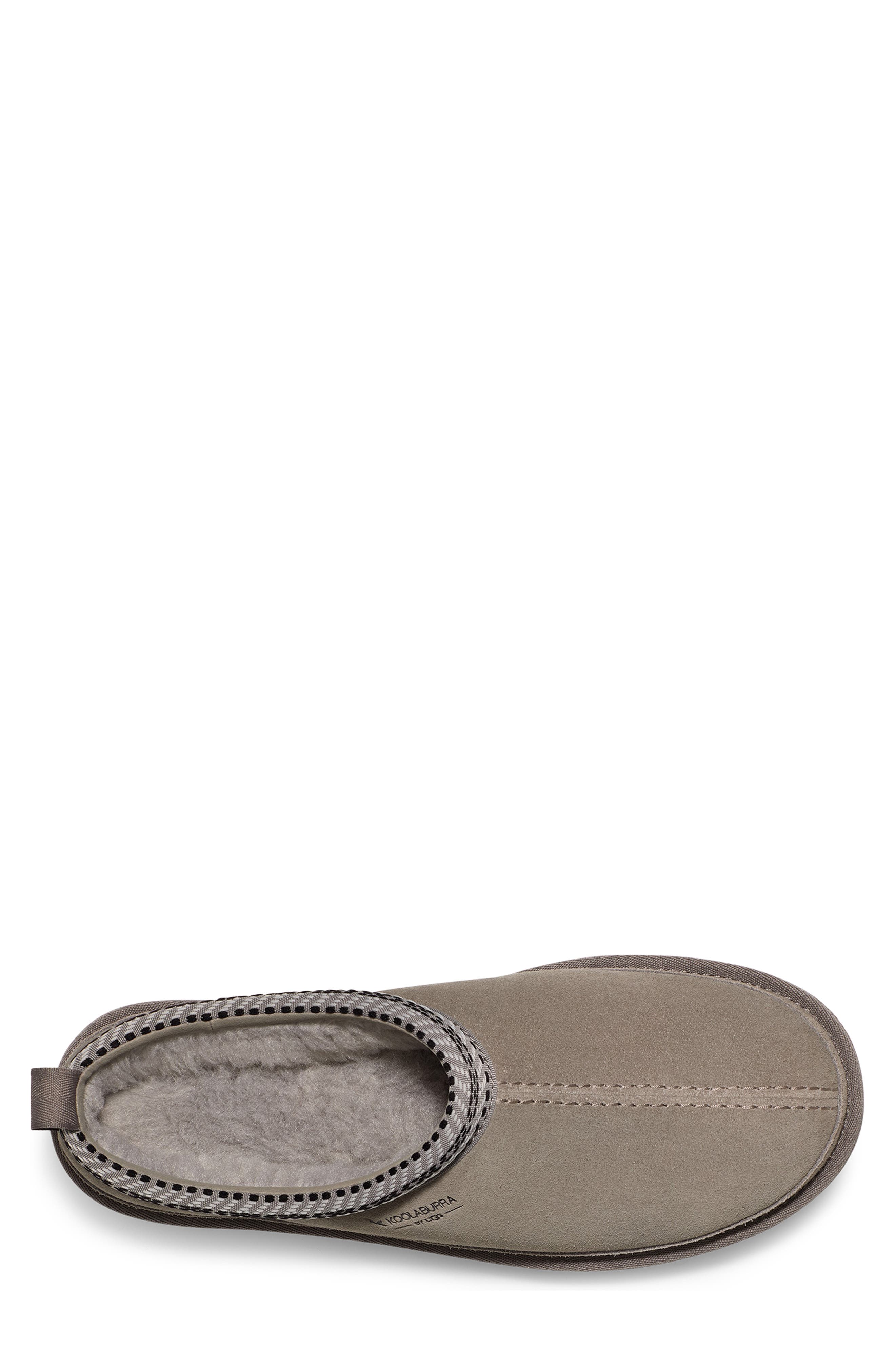 Burree Faux Shearling Lined Slipper, Alternate, color, CLOUD
