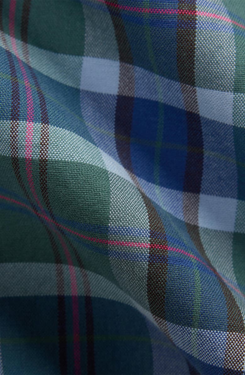 Polo Ralph Lauren Classic Fit Plaid Cotton Oxford Button-Up Shirt, Alternate, color, Fatigue Blue Multi