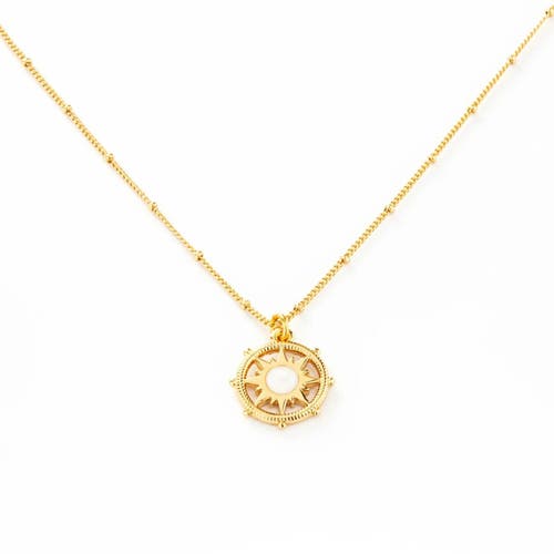 Fosterie Soleil Necklace In Gold