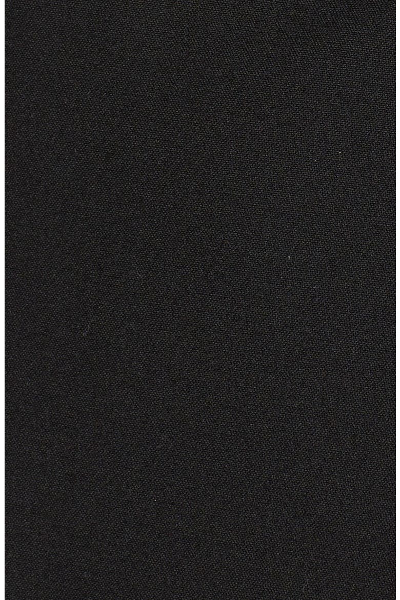 One-Button Stretch Suit Jacket, Alternate, color, BLACK