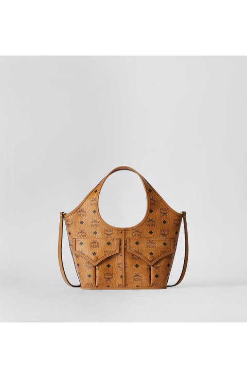 Small Leni Shopper In Visetos
