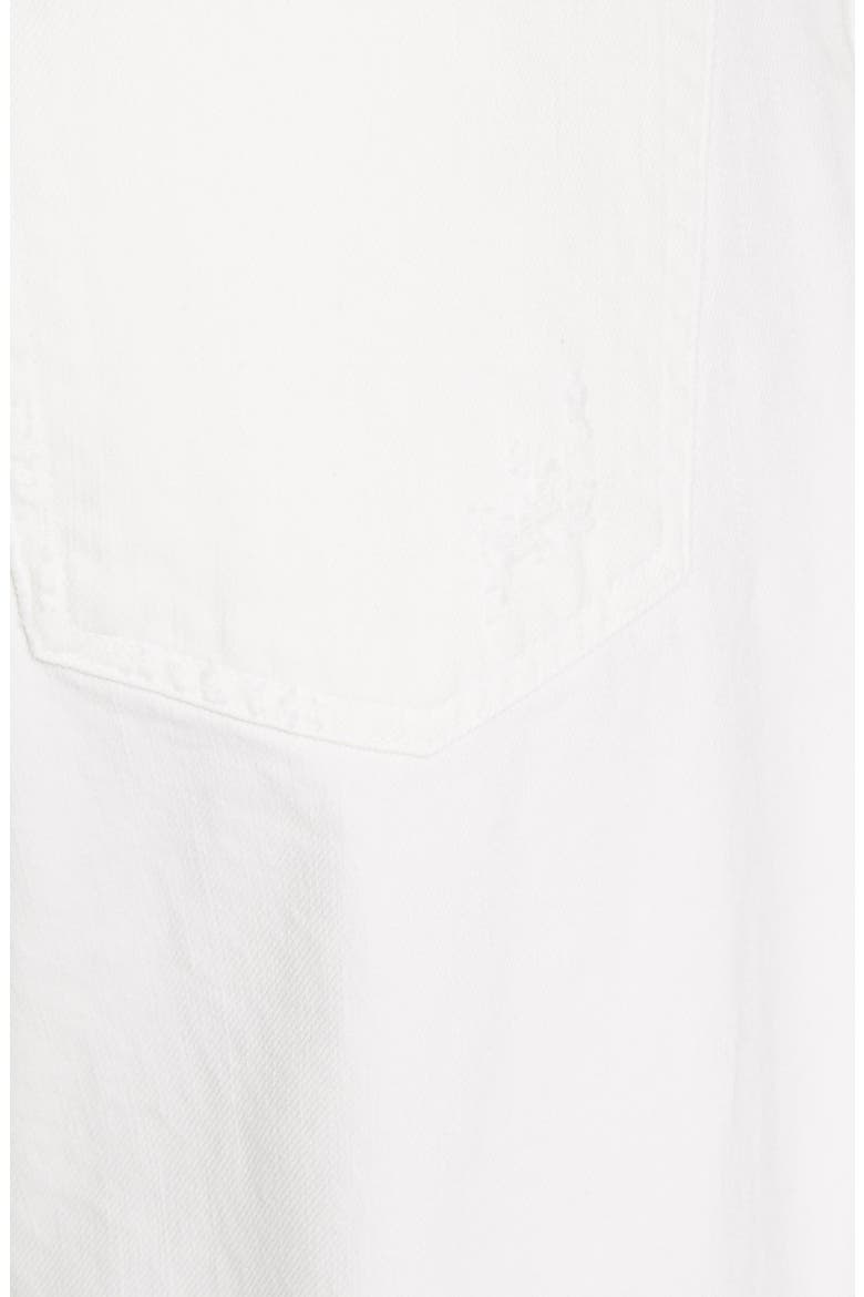 Flip Straight Leg Jeans, Alternate, color, WHITE SAND