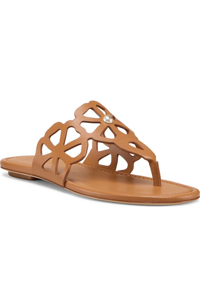 Stuart Weitzman Jasmine Cutout Sandal, Main, color, Macchiato