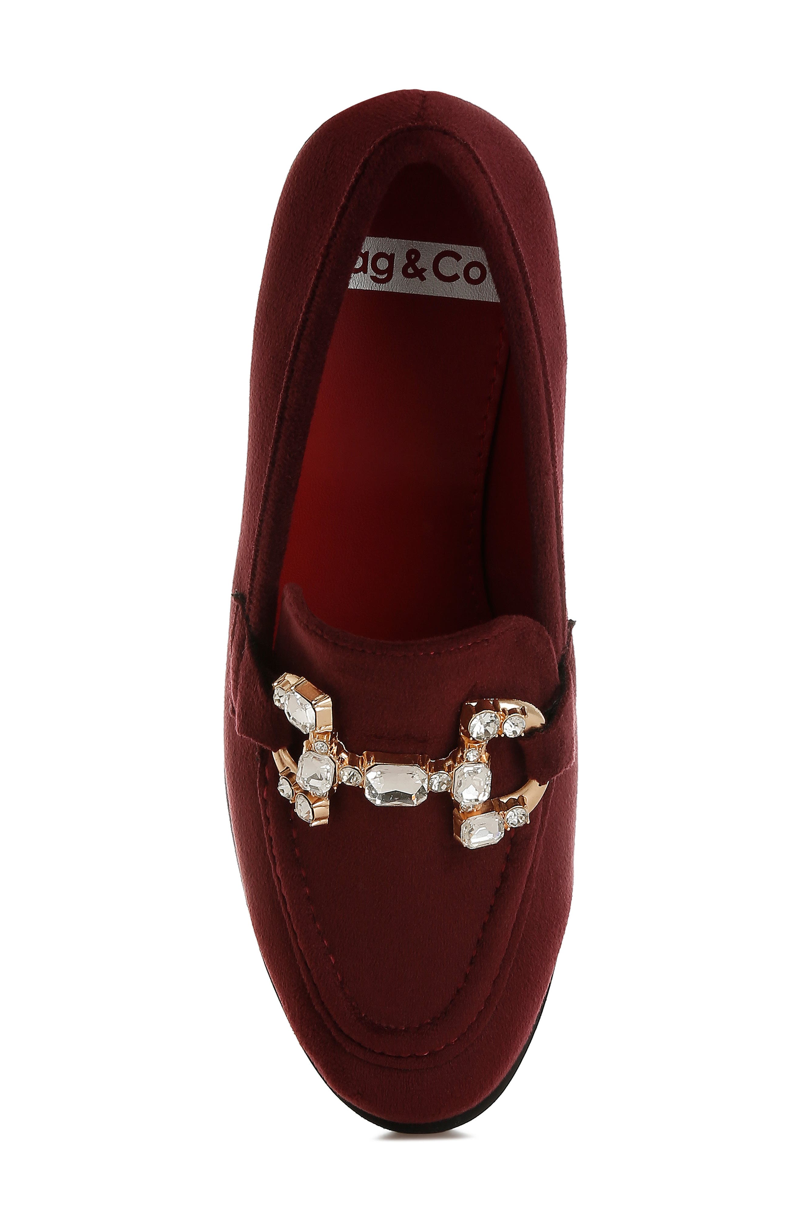 Rag & Co Maestro Bit Loafer, Alternate, color, Burgundy