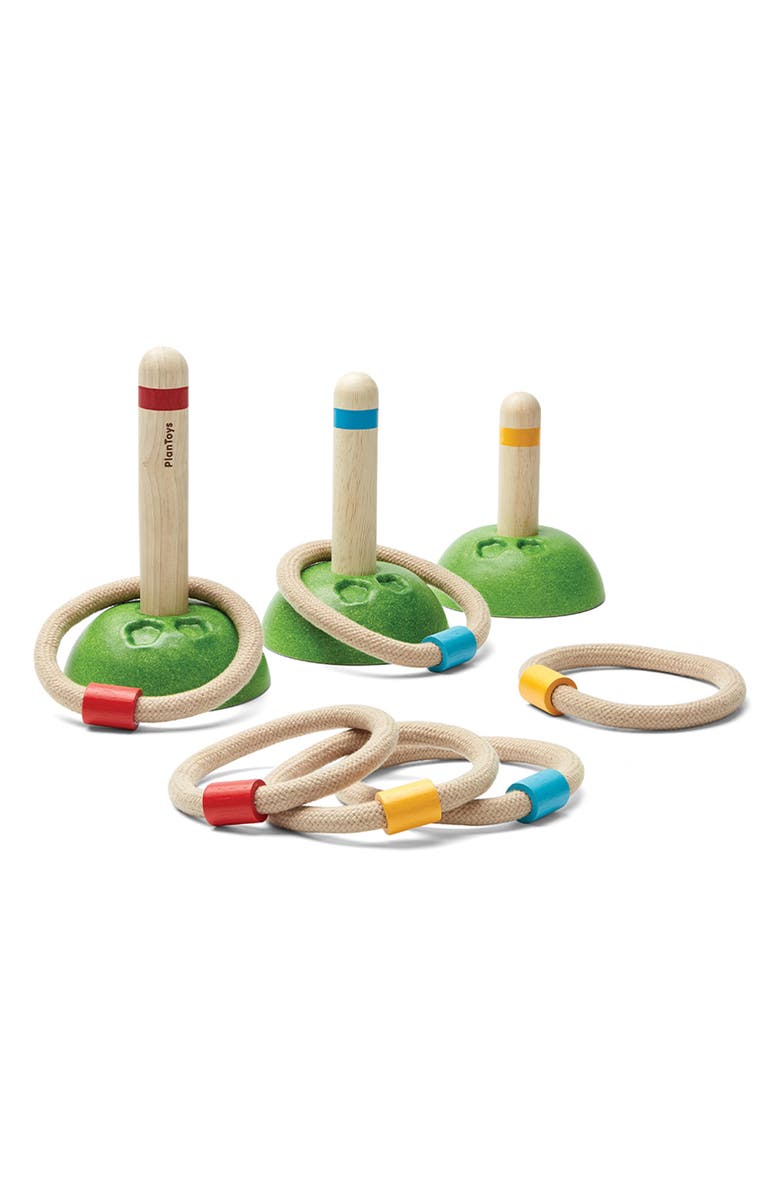PlanToys<sup>®</sup> Meadow Ring Toss Game, Main, color, 