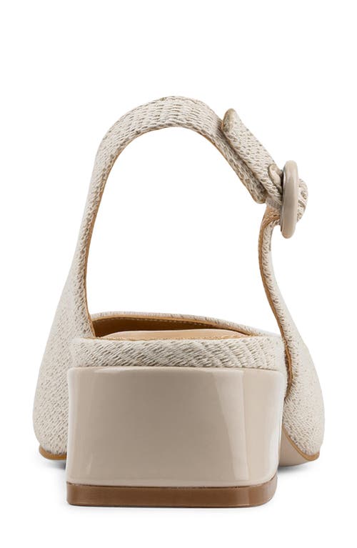 Donald Pliner Slingback Pump In Neutral