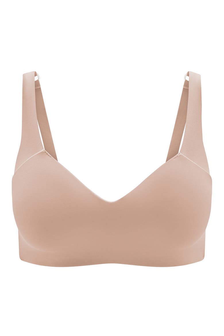 ComfortStretch Wireless Smoothing Bra, Alternate, color, PETAL