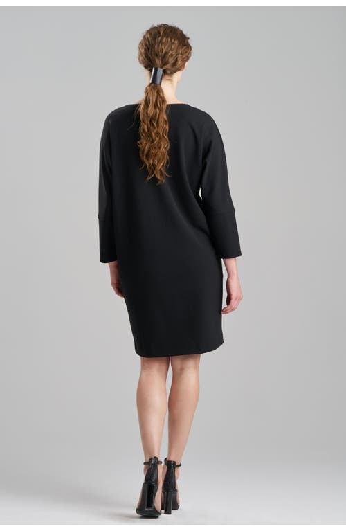 Natori Scuba Crepe Dress In Black