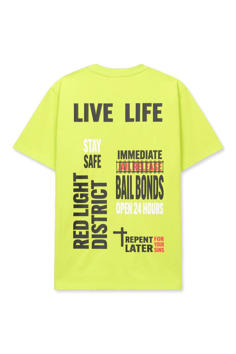 Liam Neon Underground Cotton Graphic T-Shirt, Alternate, color, NEON UNDERGROUND