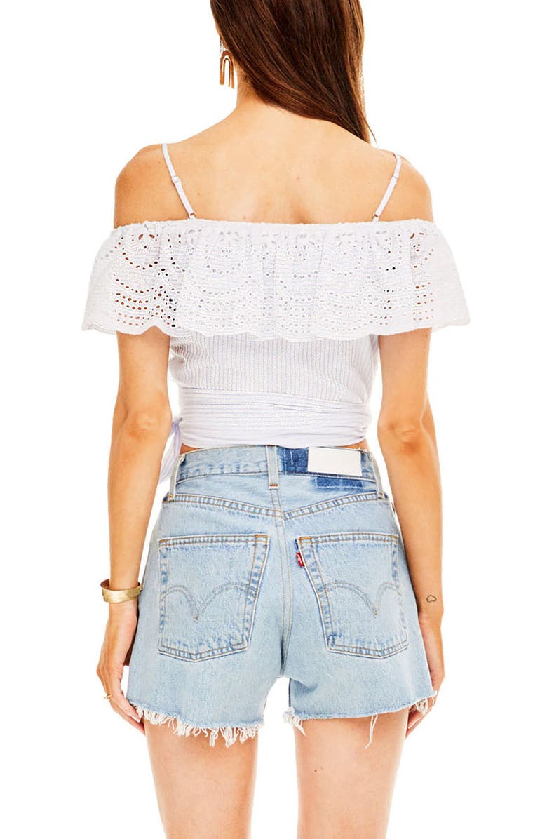 ASTR the Label Virgie Cold Shoulder Top, Alternate, color, 