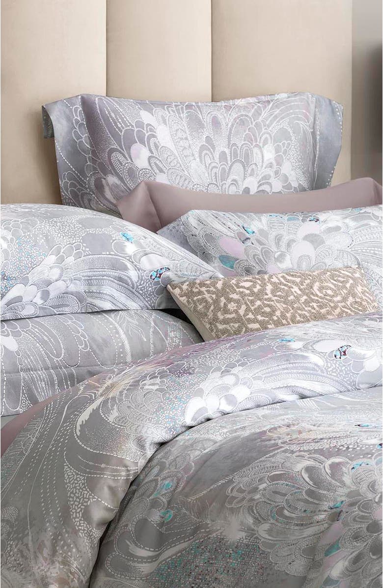 Togas Perla pillowcase set, Alternate, color, Grey