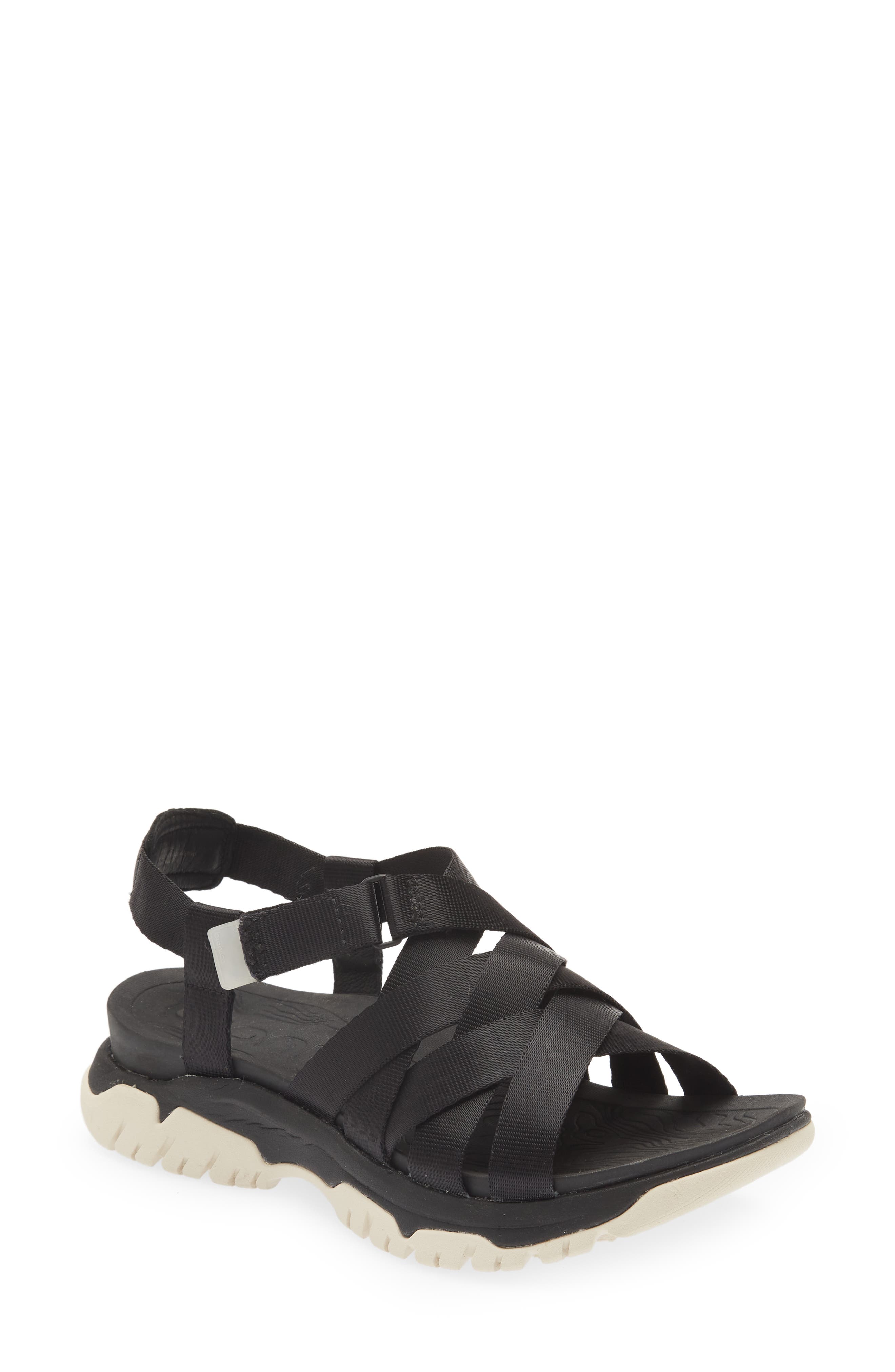 bionica Nala Strappy Sandal in Black