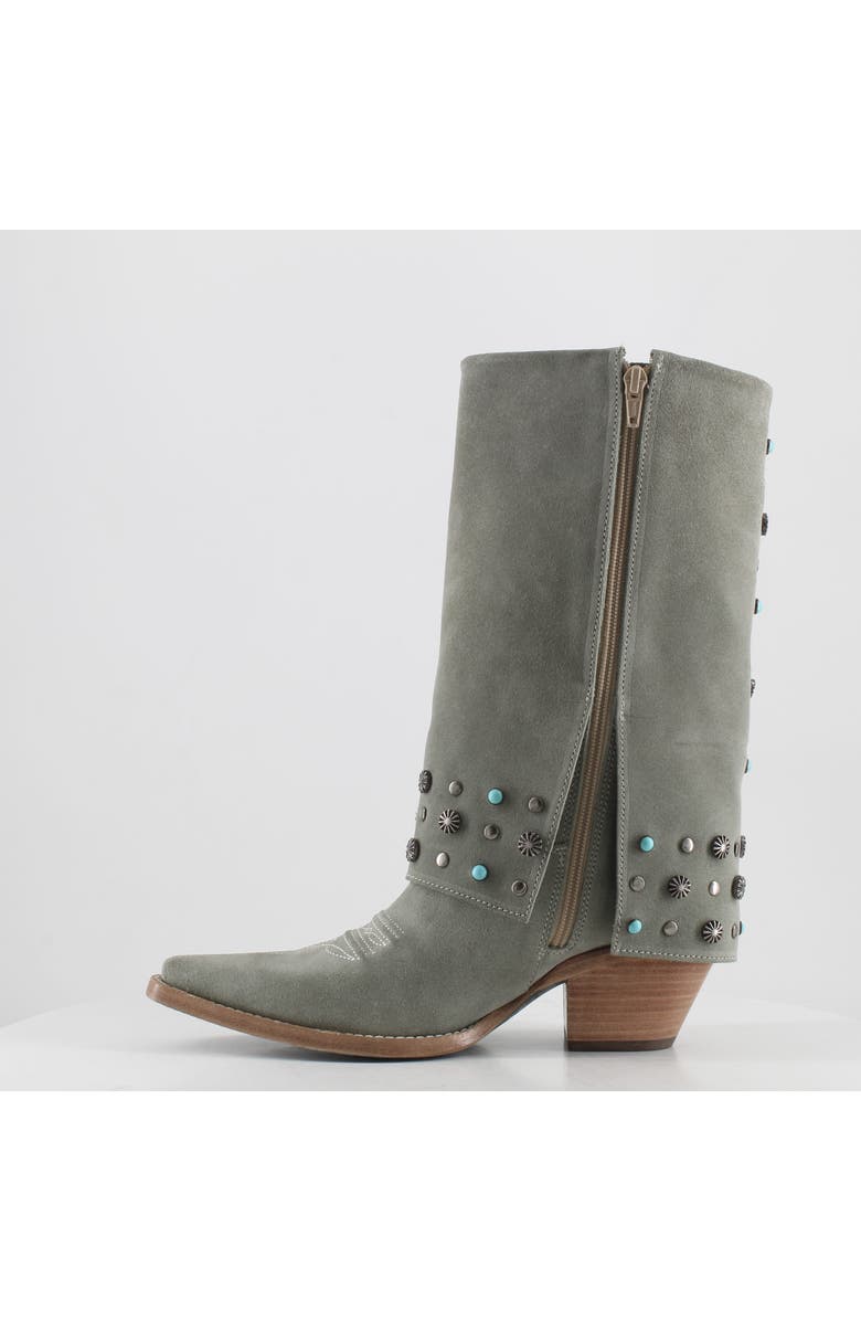 Buck & Brana Arianna Leather Boots, Alternate, color, Frozen