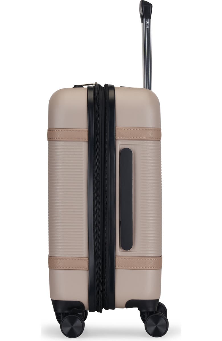 bugatti Wellington Hardside Carry-on Luggage with TSA Lock, Alternate, color, Cookie