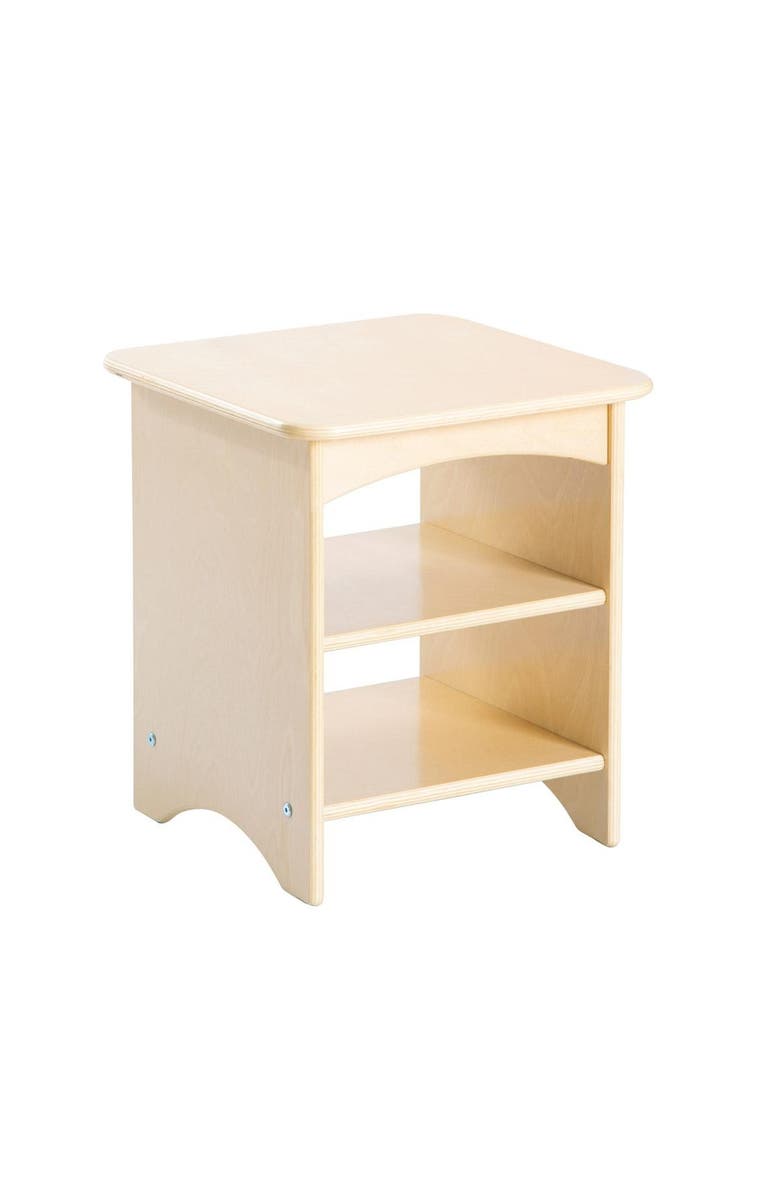 Kaplan Early Learning Company Carolina End Table, Main, color, Beige