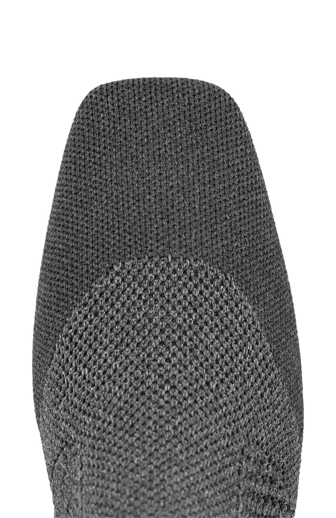 VIVAIA Square-Toe Perforated Heeled Boots, Alternate, color, Lava Grey