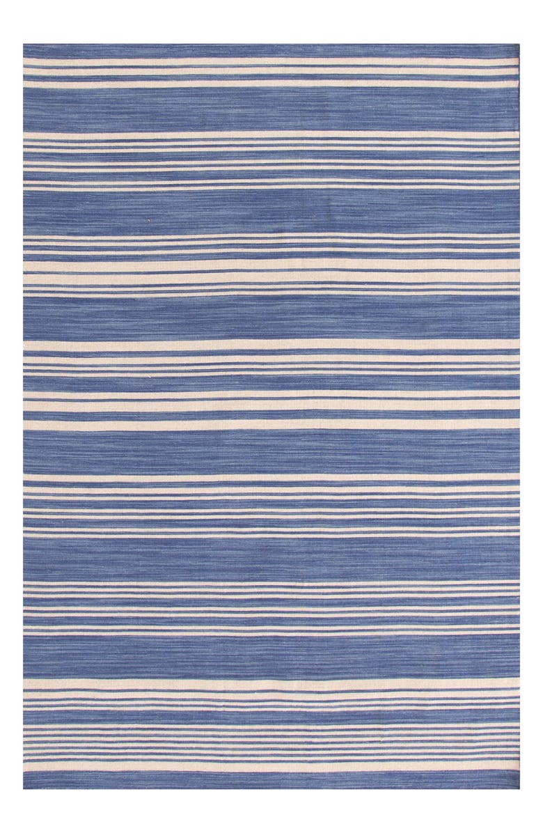 Dash & Albert 'Cottage' Stripe Wool Rug, Main, color, 