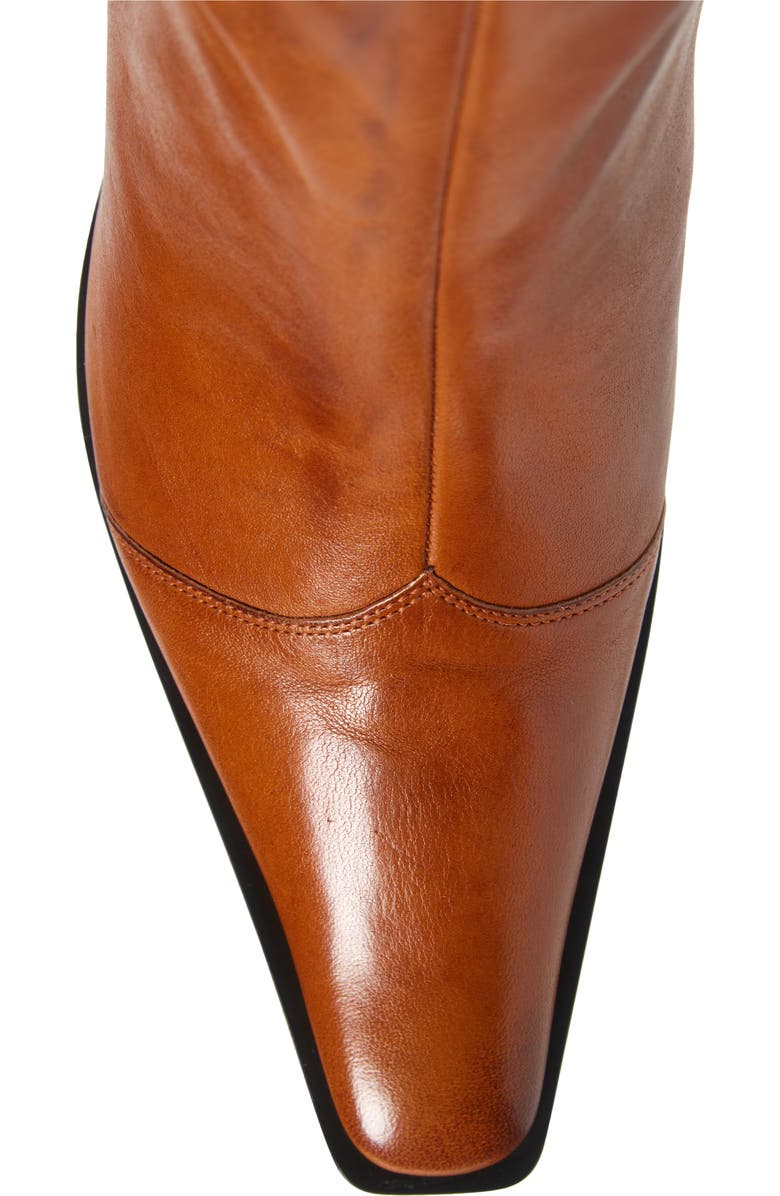 Jeffrey Campbell Be Bold Western Boot, Alternate, color, Tan Distressed