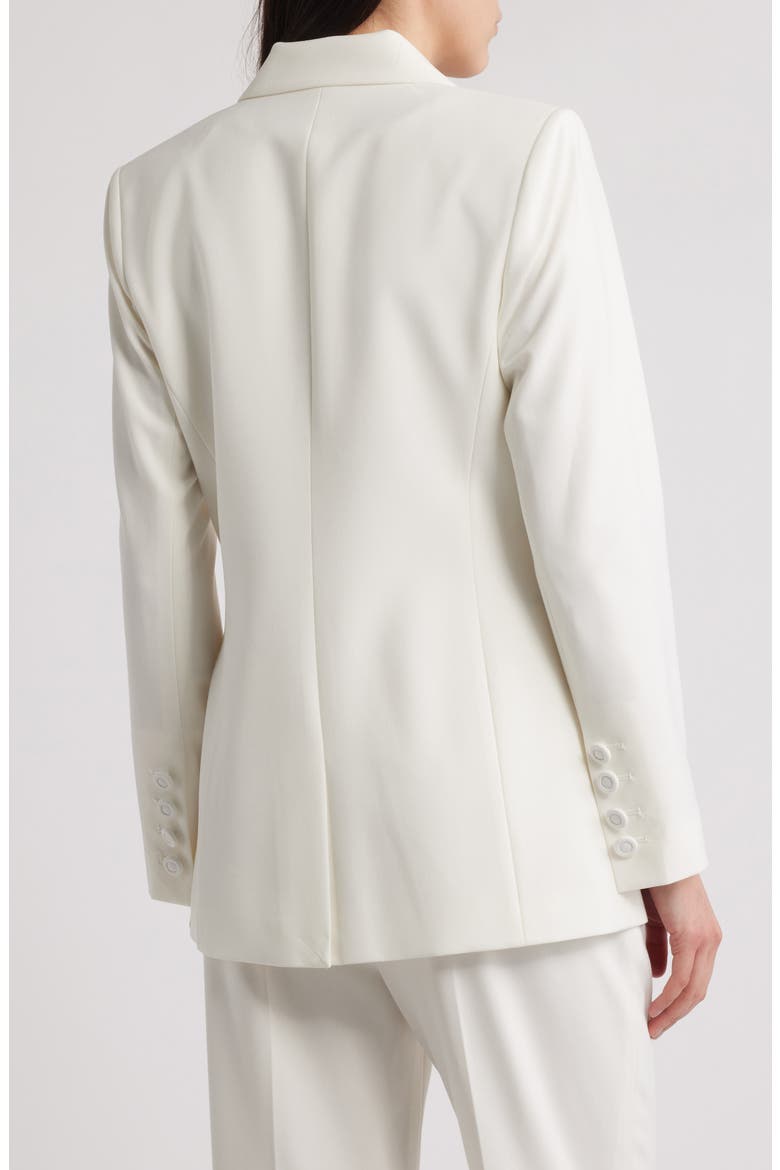Peak Lapel Jacket, Alternate, color, WHITE