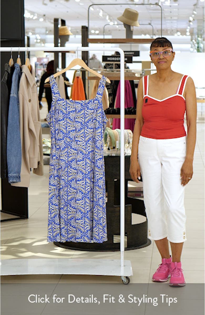 Dana Ocean Jewel Jersey Dress, sales video thumbnail