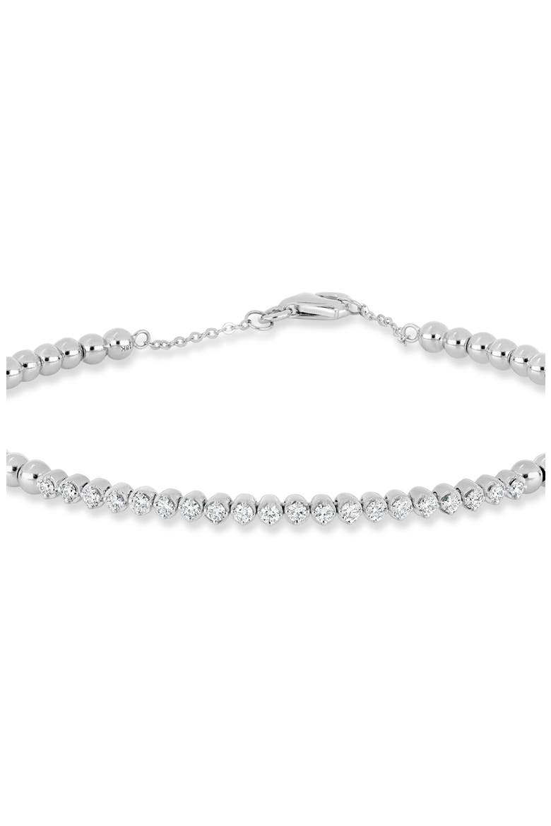 Audrey 18k Gold Diamond Bracelet, Alternate, color, 18KW